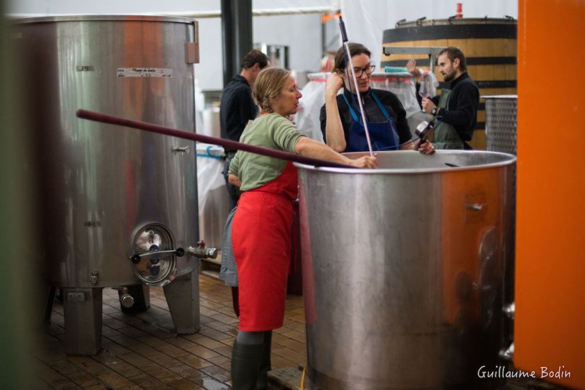 Taking the temperature of the cap 