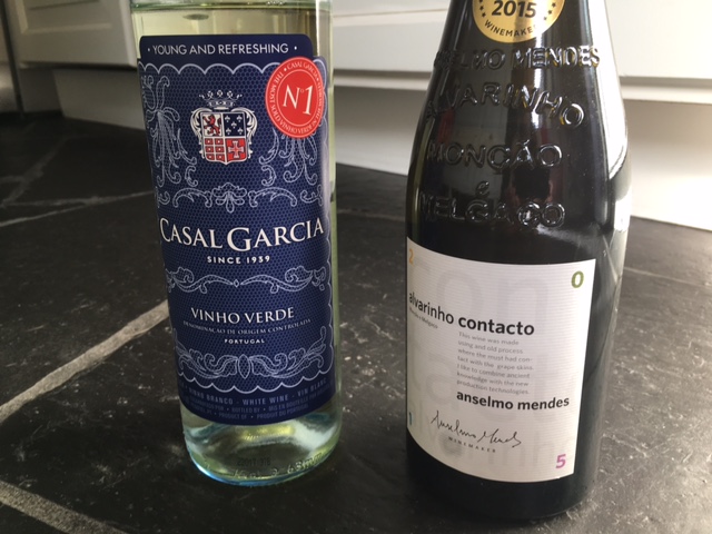 Aveleda, Casal Garcia, Vinho Verde and Anselmo Mendes, Alvarinho Contacto 2015, Vinho Verde