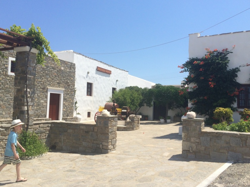 Moraitis Winery, Naoussa, Paros island, Greece