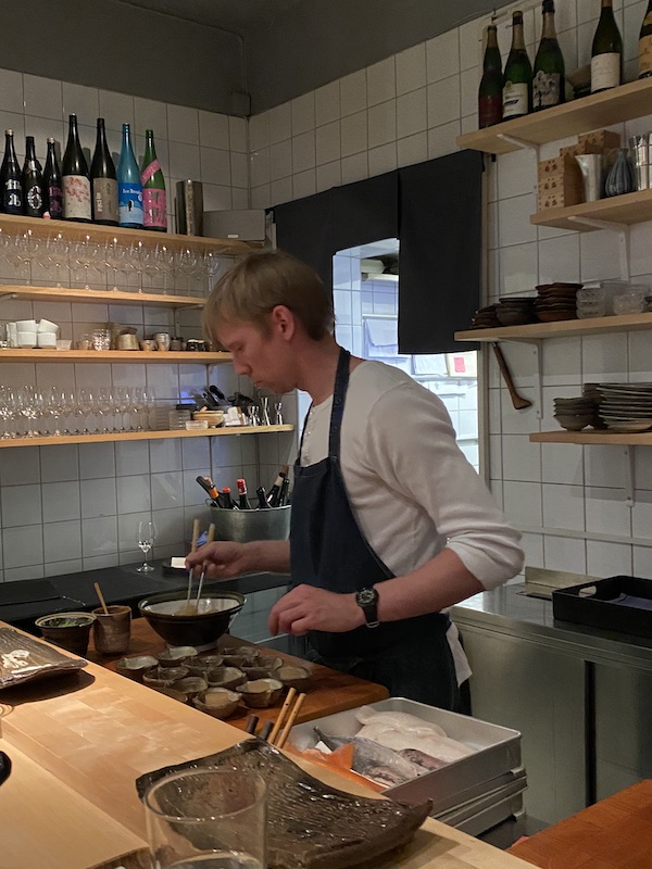 Sushi Sho food preparation