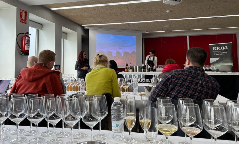 Sparkling wine Rioja